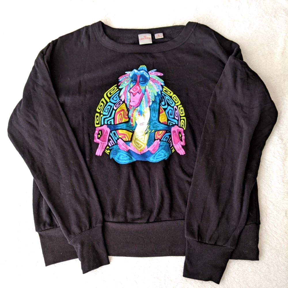 Disney Lion King Rafiki crewneck sweatshirt